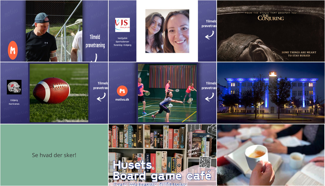 Ugens begivenheder i Esbjerg: Fra tennis for børn til læsefællesskaber og gyserfilm