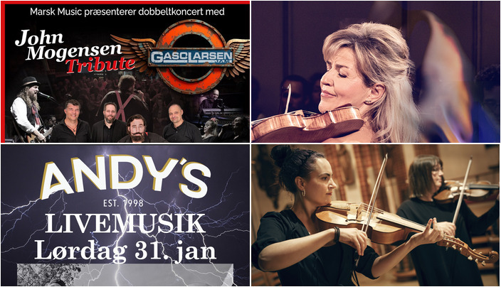 Oplevelser i Haderslev denne weekend: Musik for enhver smag