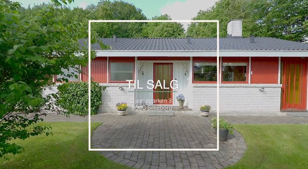 Ny pris på Gjessøparken 31 i Silkeborg fra Lokalbolig Silkeborg: Velholdt villa tæt på natur til 2.195.000 kr.