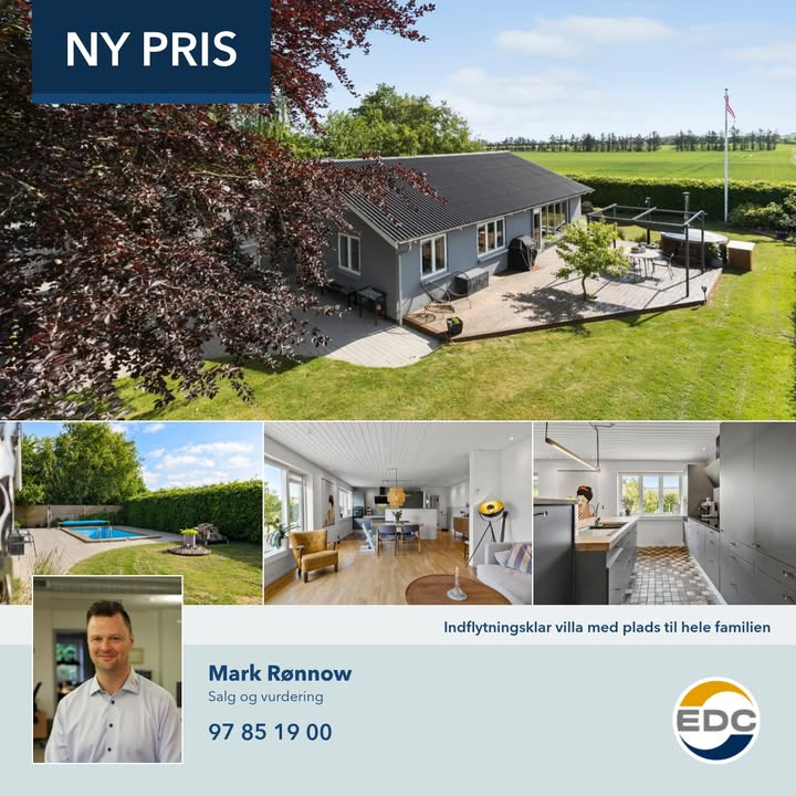 EDC Ejendomsgruppen Struer præsenterer ny pris på bolig i Struer