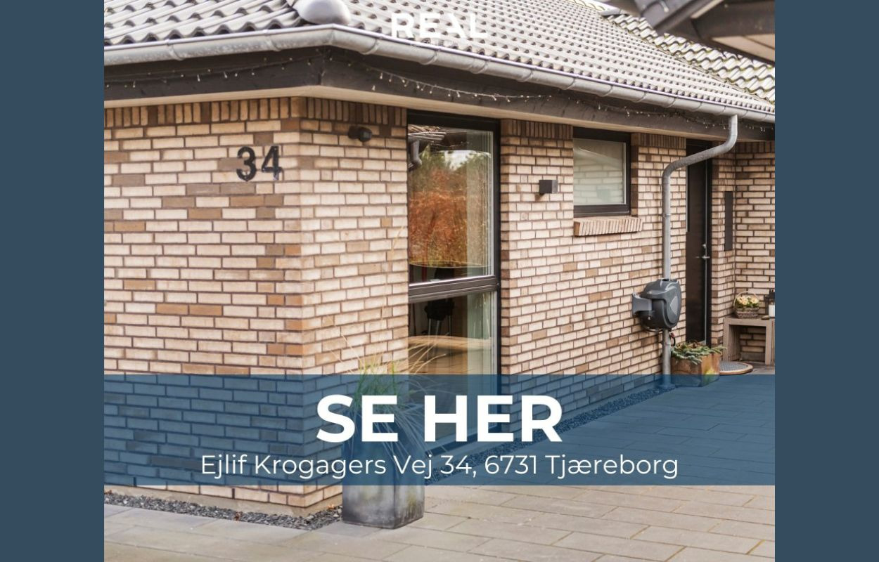 Rummelig villa med 4 børneværelser i Tjæreborg