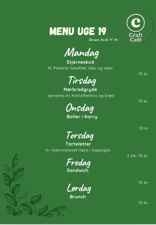 Craft Café Horsens opfordrer til at fejre Mors dag med kage hele ugen