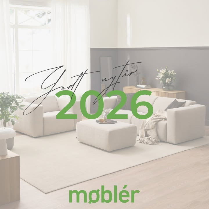 Møblér med Kumo Holstebro ønsker alle et godt nytår og ser frem til at realisere indretningsdrømme i 2024