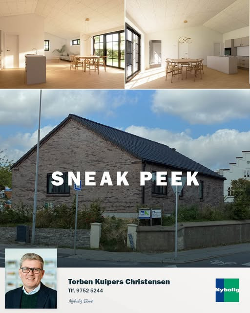 Nybolig Skive I/S præsenterer ny 1-plans villa i Skive klar til indflytning i oktober