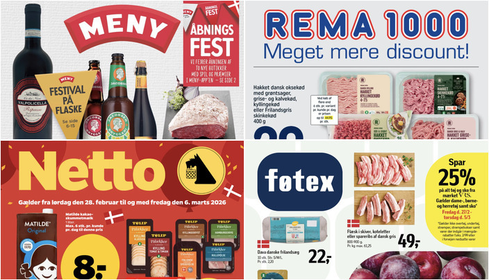 Den Grønne Slagter pålæg til 10 kr. og Matilde kakaoskummetmælk til 8 kr. - find de bedste lokale tilbud