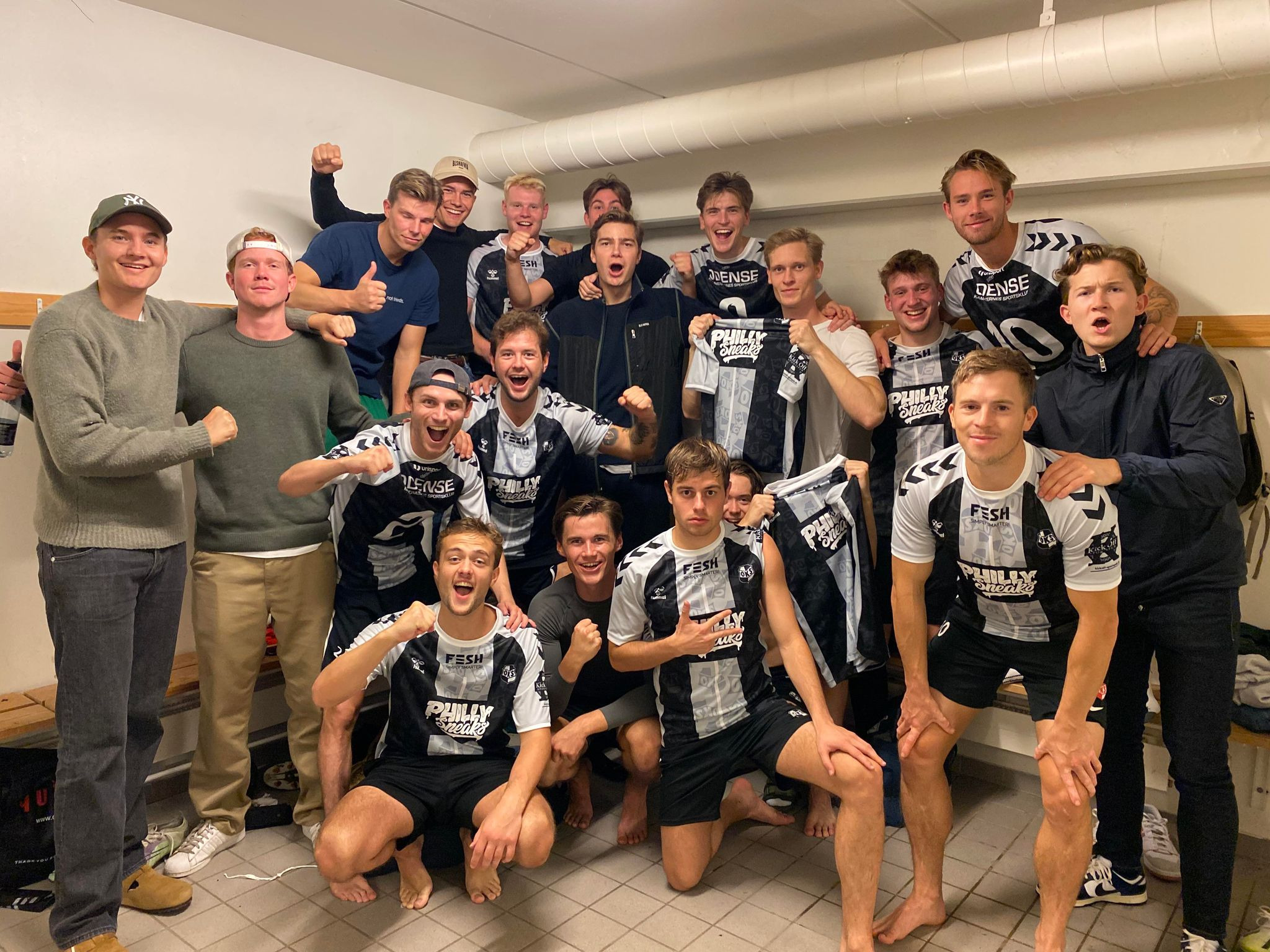 OKS kontrollede søndagens opgør i 90 minutter: "Det var en super fin kamp for os, hvor vi formåede at flytte bolden i et højt tempo og skabe gode skudmuligheder uden for feltet"