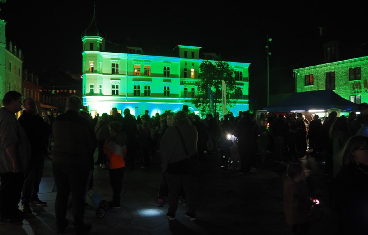 Børnekulturnat i Skive med vokseværk 