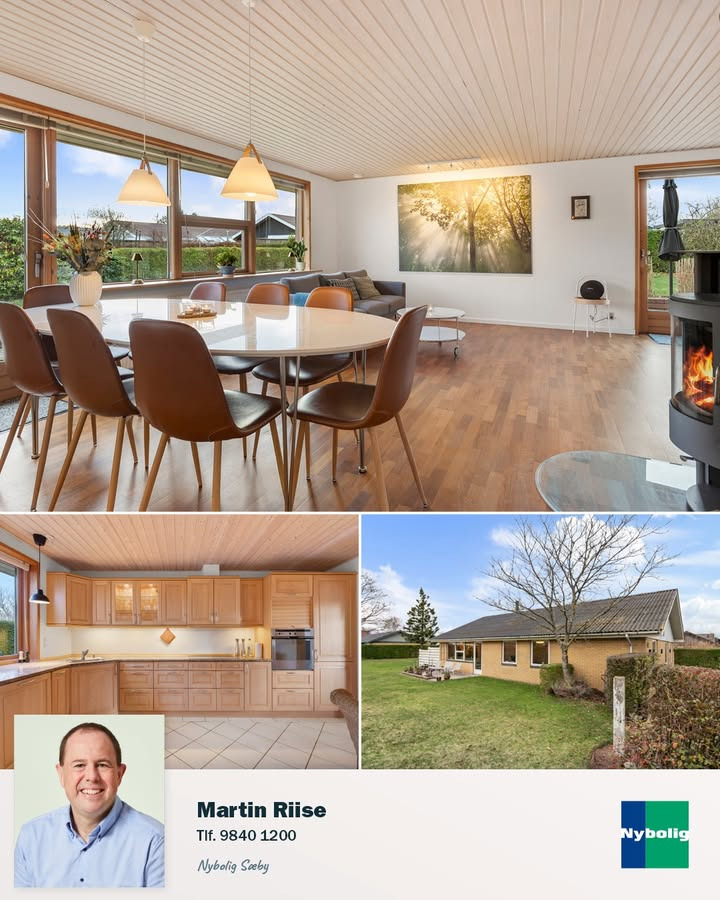 Nybolig Sæby A/S tilbyder indflytningsklar familie villa i Sæby