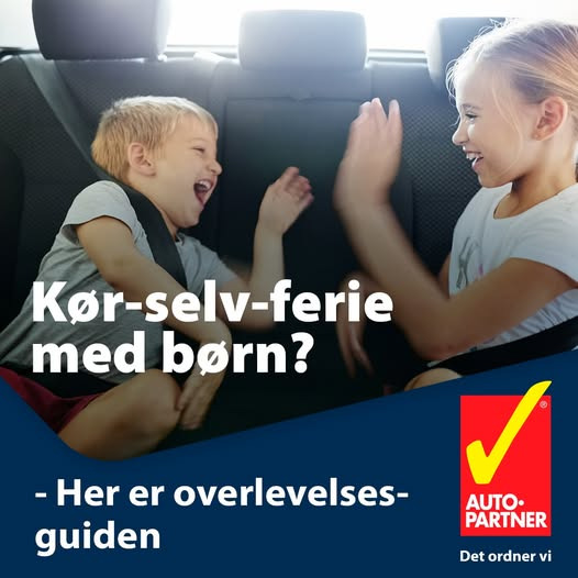 Hals Auto A/S deler tips til en roligere biltur med børn på bagsædet