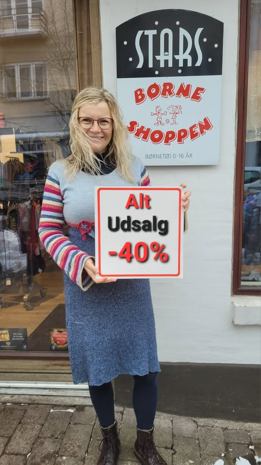 Børneshoppen Brønderslev lancerer stort udsalg med 40% rabat på overtøj og mere