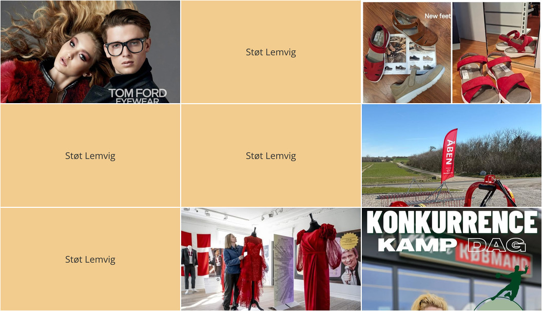 Nyt fra Gimsinghoved, HOUE SMED & VVS, FROST OPTIK og 2 andre