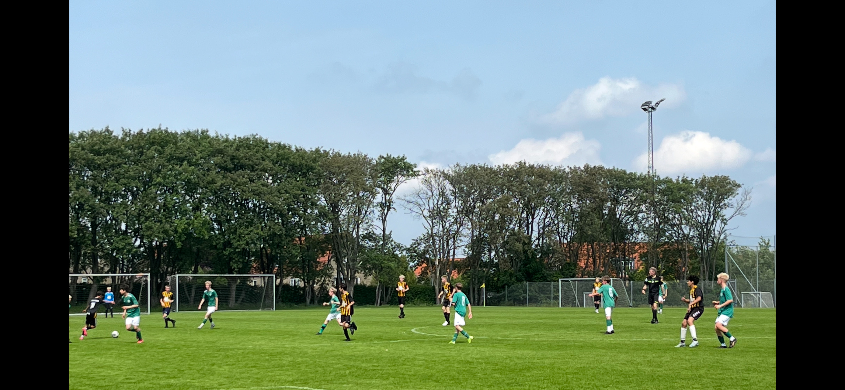 Viborg FF's U13 drenge triumferer i kampen mod Viborg Sdrm. IK