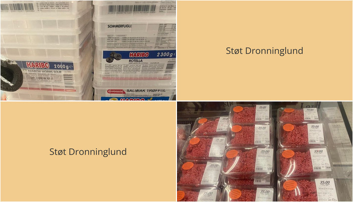 Nyt fra Slikhuset Hjallerup og SUPERBRUGSEN DRONNINGLUND