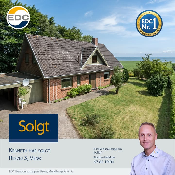 EDC Ejendomsgruppen Struer underskriver købsaftale på Riisvej 3