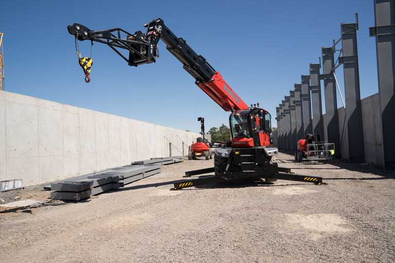 Scantruck præsenterer el-maskiner til byggebranchen og industrien