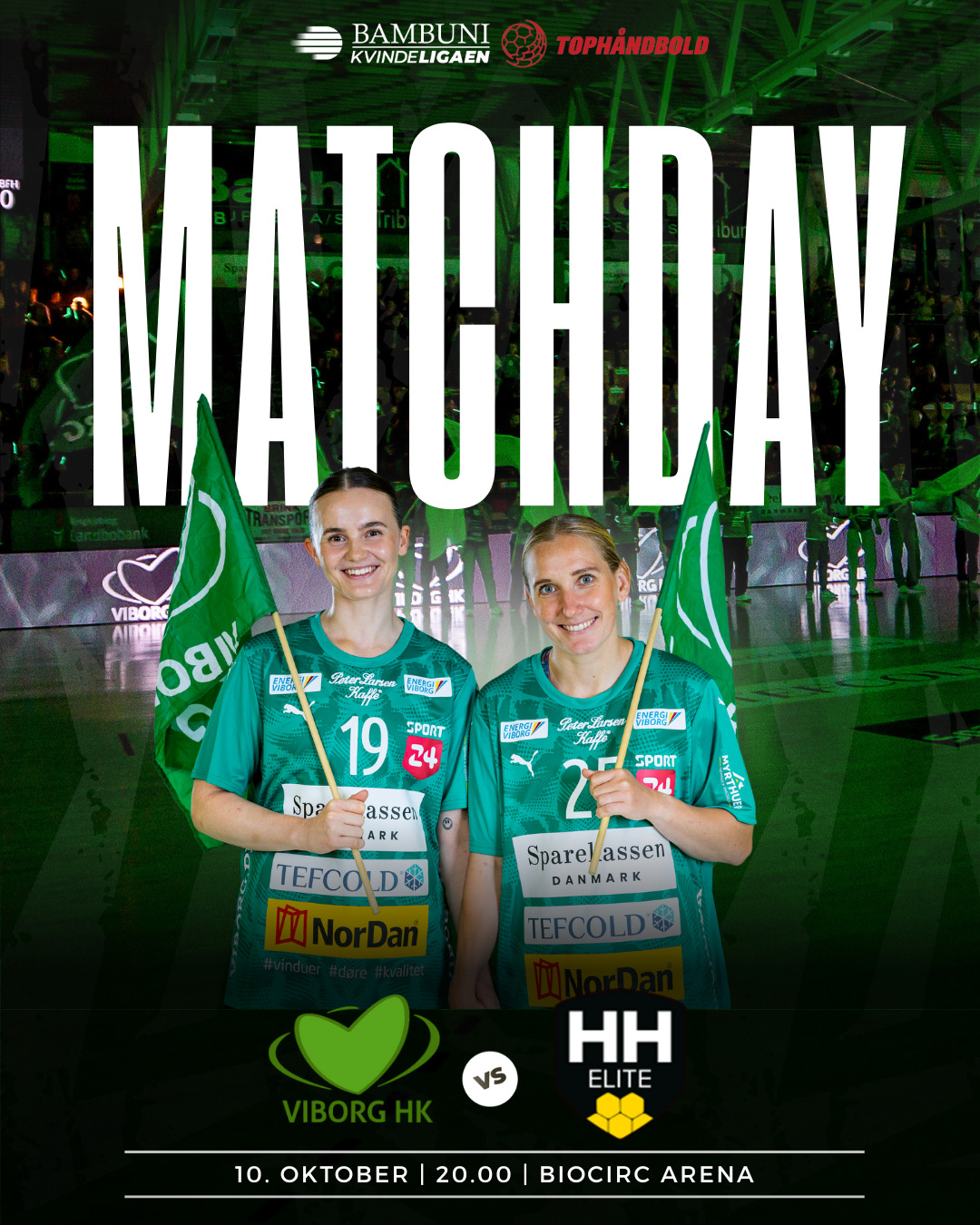 Oplev Viborg HK mod HH Elite i Biocirc Arena