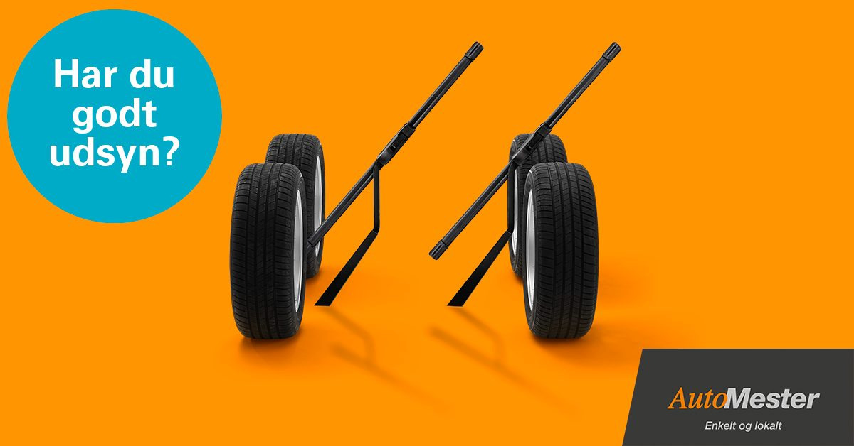 GUMMI-OLE opfordrer til regelmæssig kontrol af viskerblade for sikker kørsel