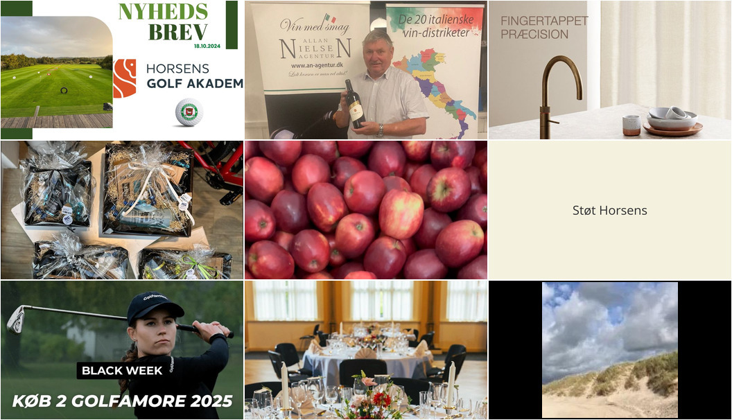 Nyt fra Horsens Cykler, Svane Køkkenet Horsens, Midtjysk blomstermarked  og 5 andre