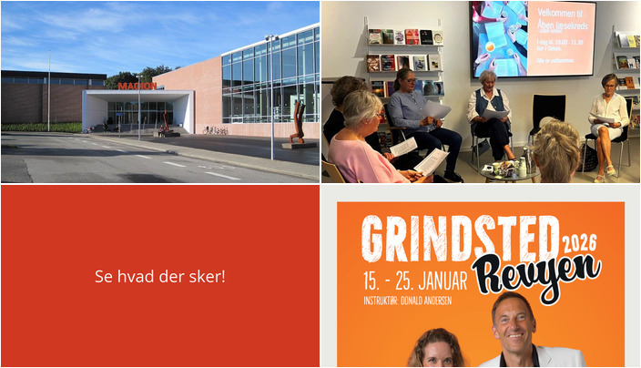 Spændende oplevelser i Grindsted den kommende uge