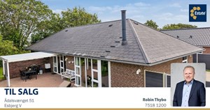Estate Robin Thybo Esbjerg & Varde præsenterer charmerende villa med privat oase