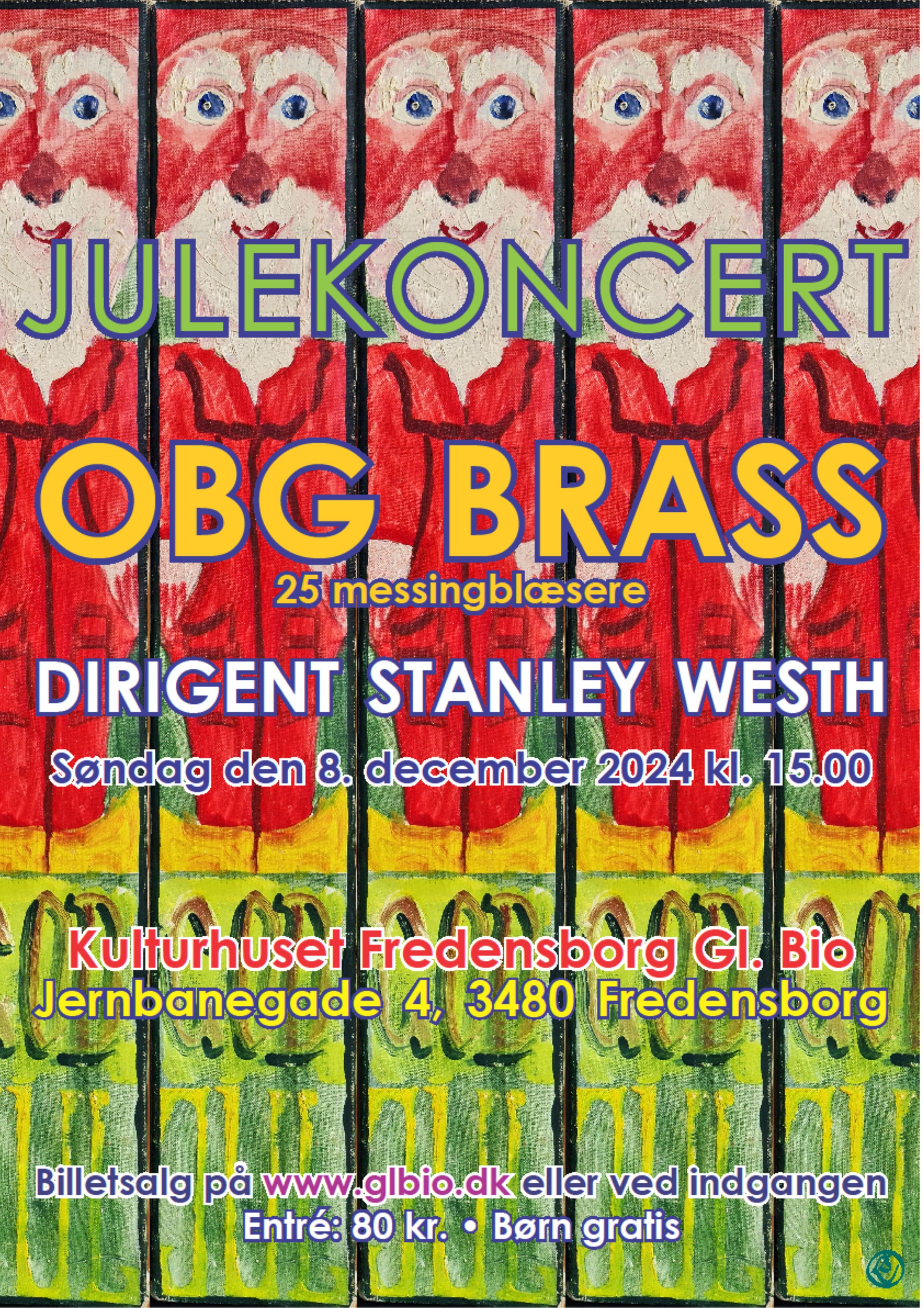 Julekoncert med OBG Brass i Fredensborg