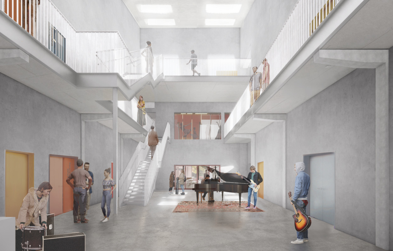 Byggeriet af Hjørring Musiske Skole er nu vedtaget