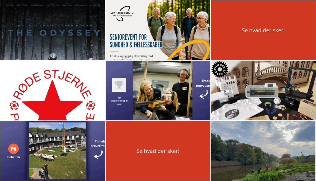 Ugens begivenheder i Skive: Fra film og foredrag til skydning og sejlsport