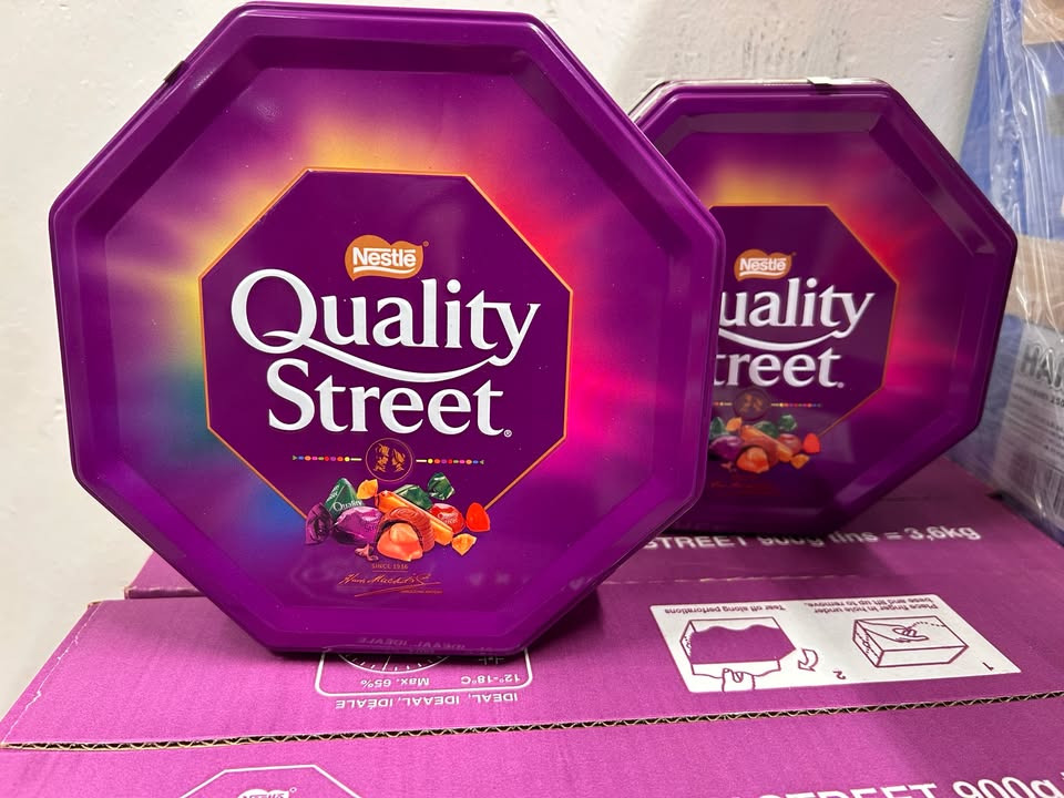 MIN KØBMAND I ASP sælger Quality Street 900 g til 99 kr