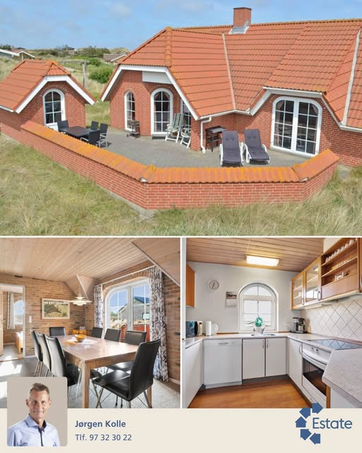 Estate Vestjylland præsenterer rummeligt kvalitetssommerhus tæt på stranden