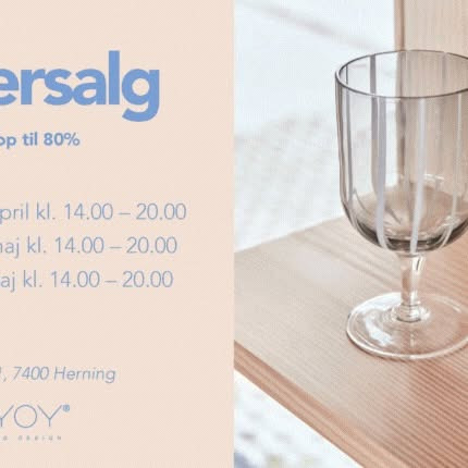 OYOY Living Design inviterer til stort lagersalg i Herning med op til 80% rabat
