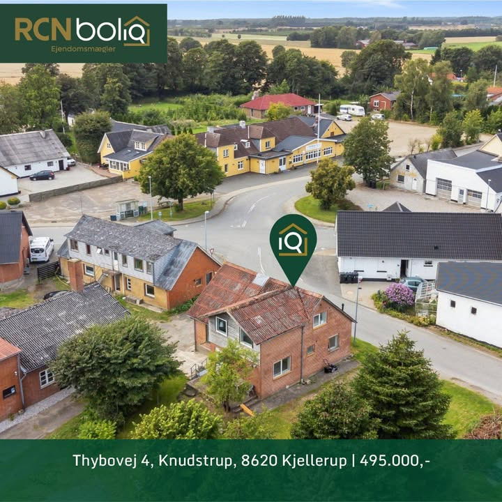 RCN Bolig Silkeborg fremhæver rummelig villa i Kjellerup til salg