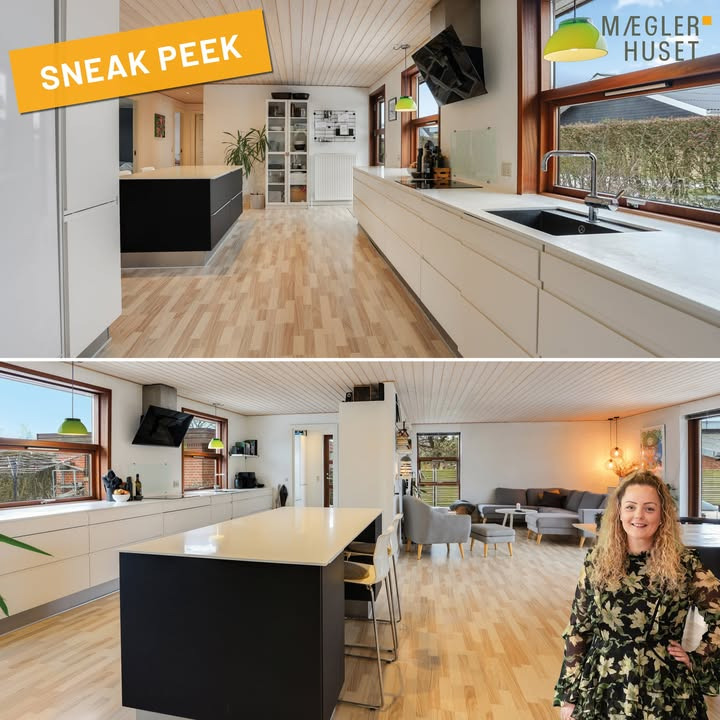 Mæglerhuset Sæby præsenterer moderne villa i Sæby Vestby til salg