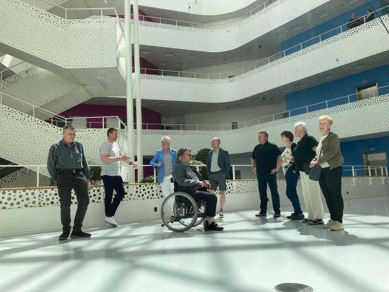 Handicaprådet i Langeland Kommune henter ny viden på inspirationstur til Høje Taastrup