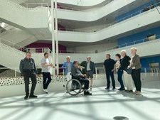 Handicaprådet i Langeland Kommune henter ny viden på inspirationstur til Høje Taastrup