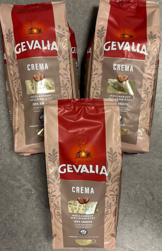 SPAR Visse  tilbyder crema hele kaffebønner til 119,95 kr.