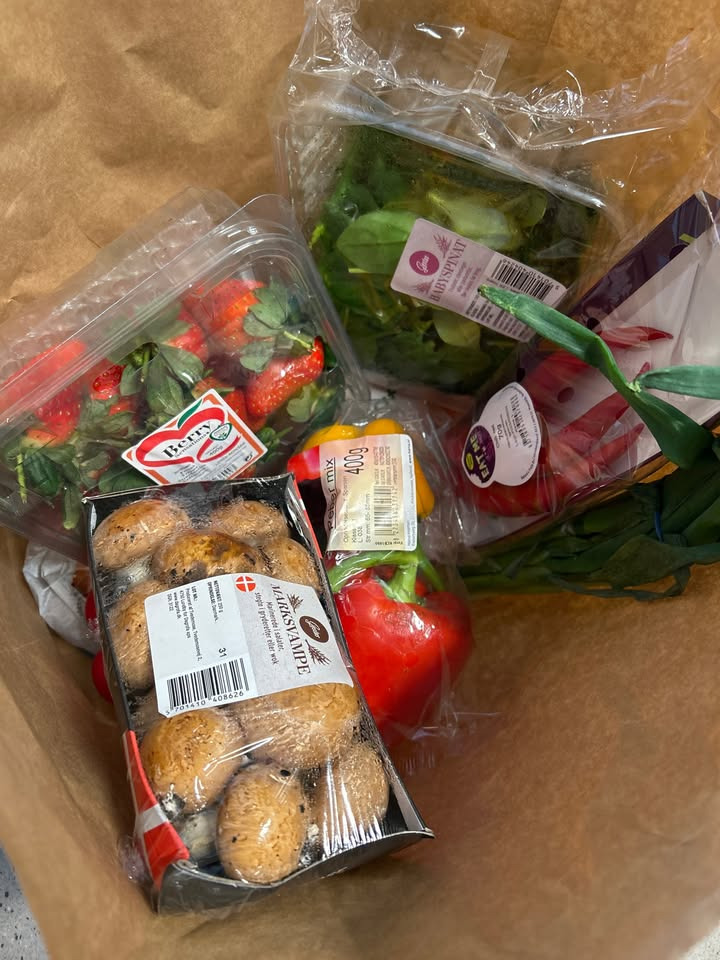 Min købmand i asp bekæmper madspild med frugt og grønt poser til 45 kr