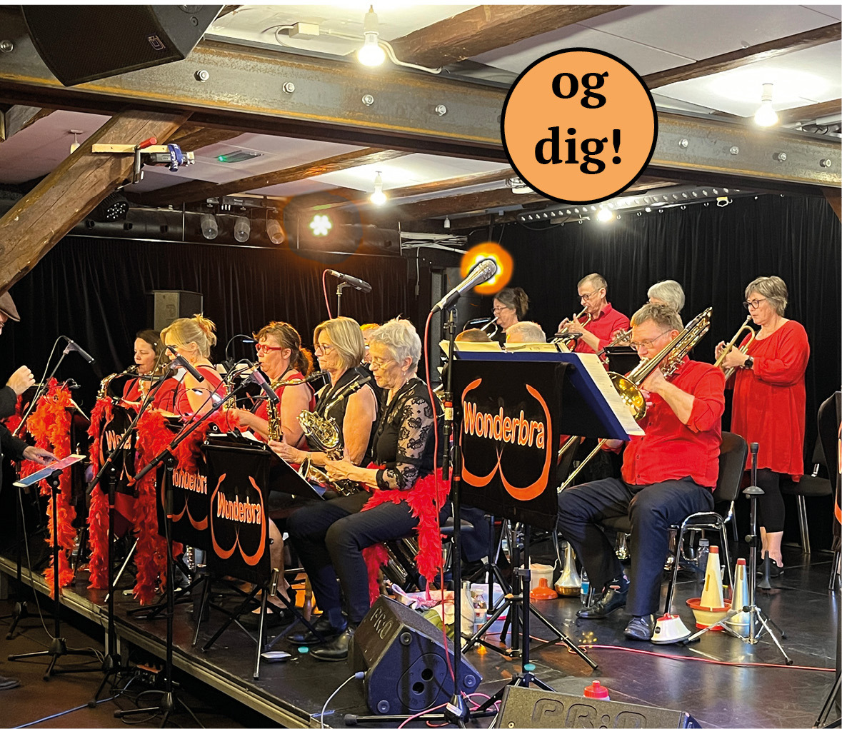 Oplev en unik aften med Wonderbra Big Band i Ballerup