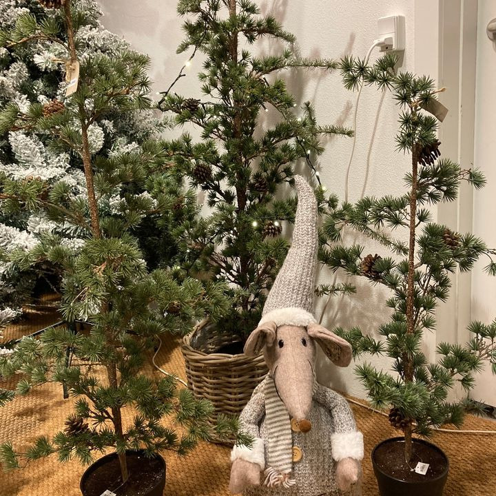 HILMARS ApS tilbyder naturtro kunstige cedertræer i tre størrelser til både indendørs og udendørs brug