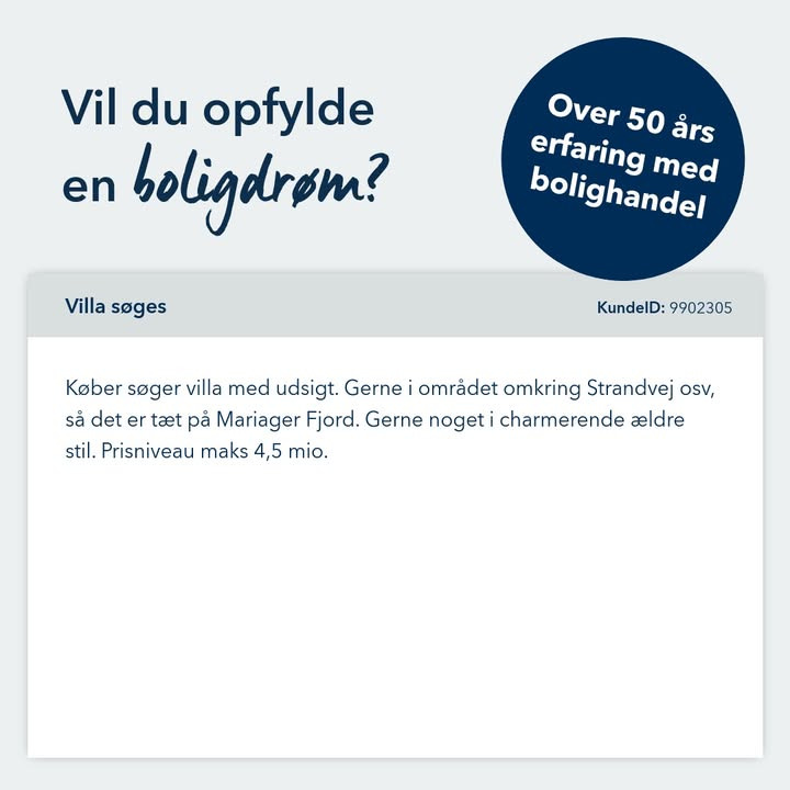 EDC Søren Jensen søger boliger til ventende købere gennem fyldt kartotek