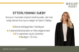 Efterlysning af bolig i Sæby: Hurtigt og nemt salg muligt