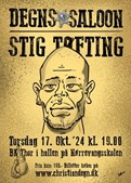 Degns Saloon: Unikt live talkshow med Stig Tøfting