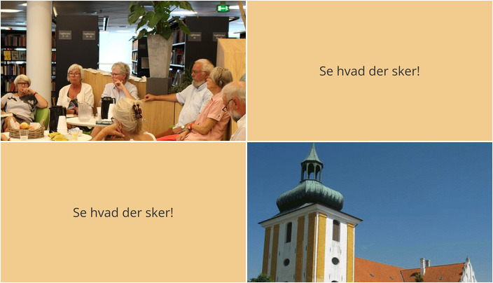 Ugens Aktiviteter i Ejby: Åben Læsecafé og Herreselskabets Samvær