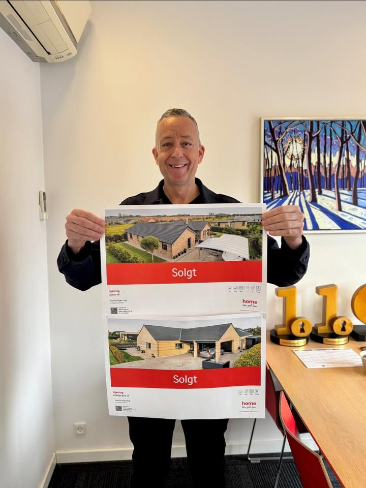 Home Hjørring fejrer salg af villaer og opfordrer til salgsvurderinger