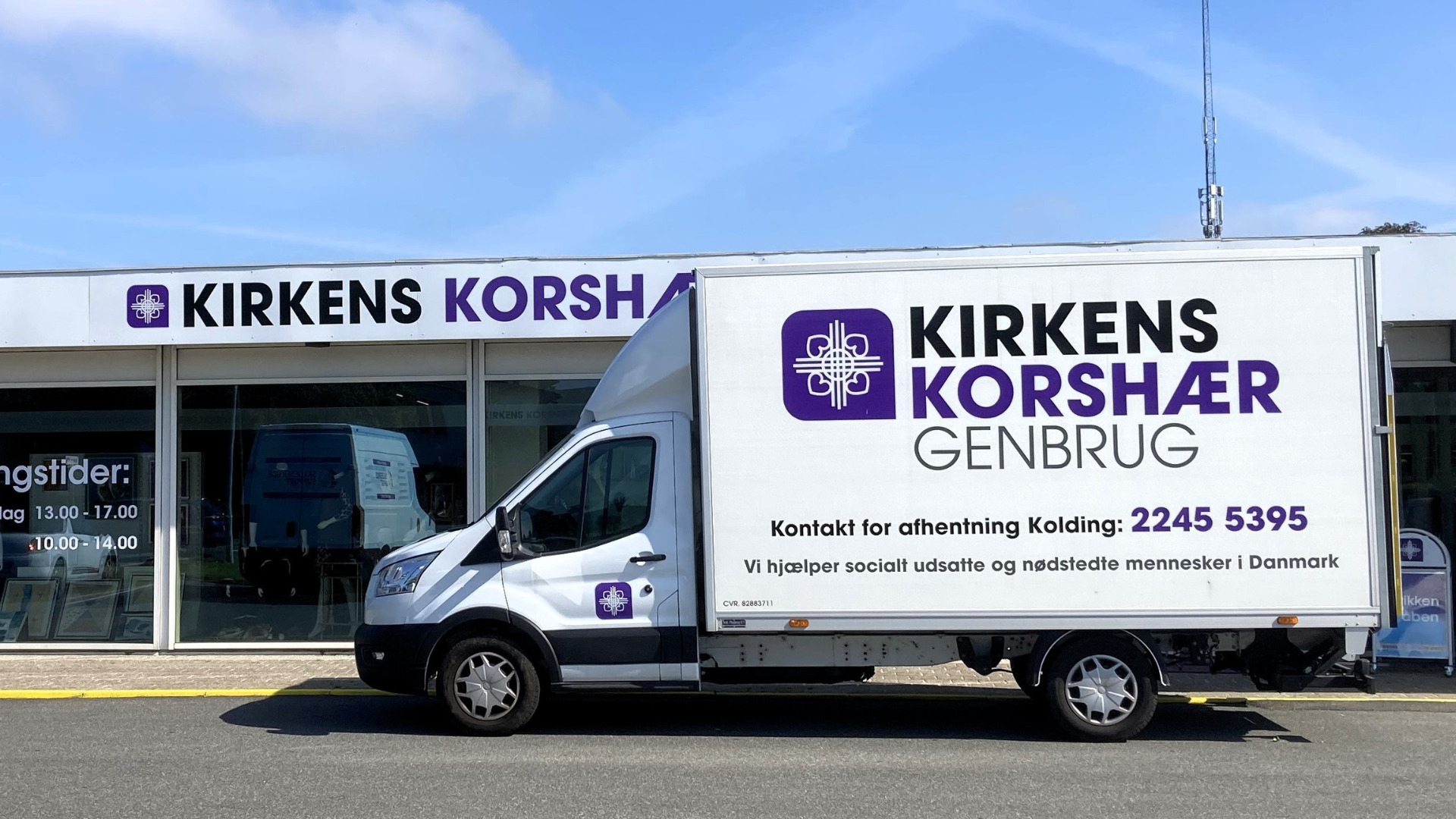 Kirkens Korshær Genbrug Vonsild holder påskeudsalg