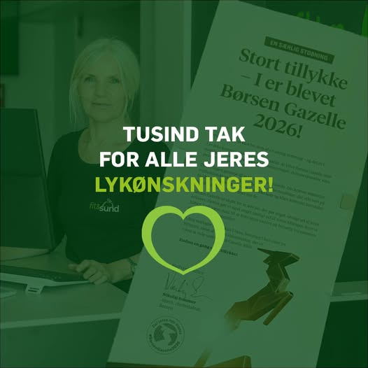 Fit&Sund Århus C takker for lykønskningerne og opbakningen