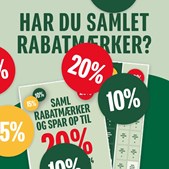Saml rabatmærker og spar op til 20% på dit køb hos Dagrofa ApS