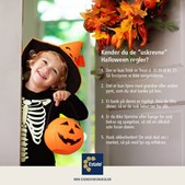 Estate Boligmægleren Tårs deler tips til en sikker Halloween for børn