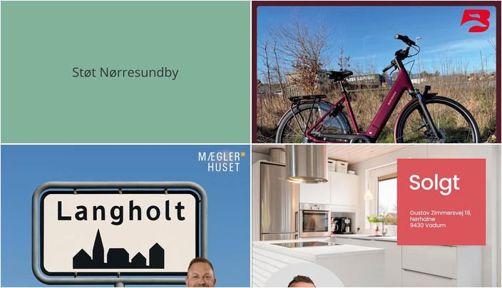 Nyt fra danbolig Nørresundby , Mæglerhuset og Fri BikeShop Nørresundby