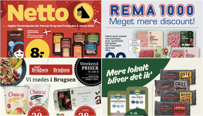 Få Torres Coronas vin til kun 37 kr. og Matilde kakaoskummetmælk til 8 kr. - se de lokale dagligvaretilbud