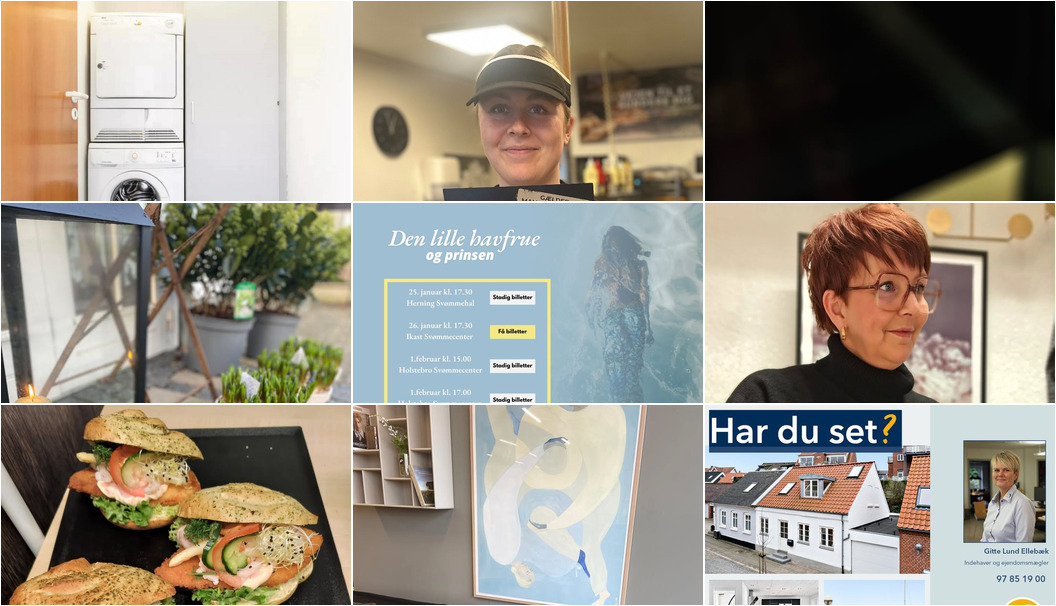 Nyt fra Lux By Jakobsen, MIN KØBMAND I ASP, Livingshop Holstebro og 6 andre